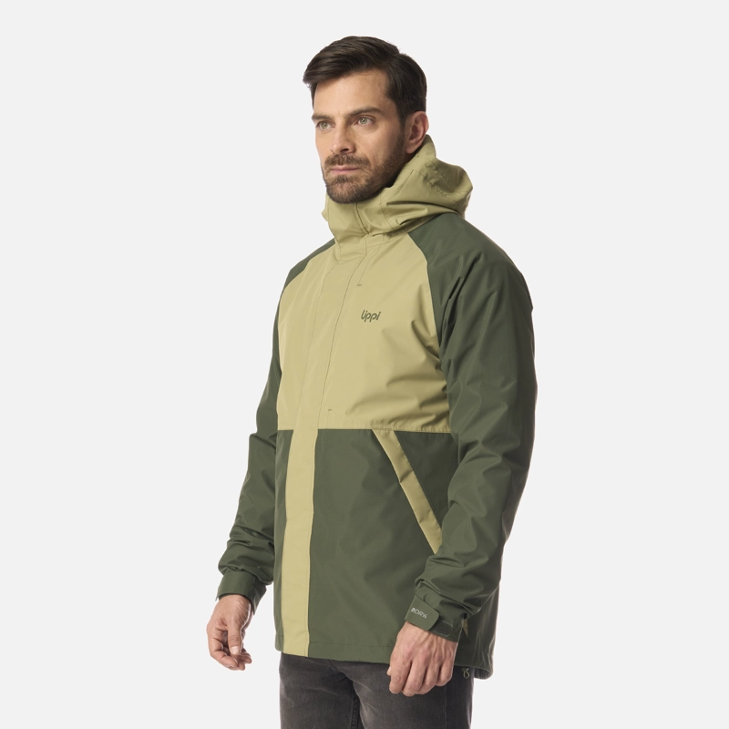 CHAQUETA HOMBRE LAKE FUSION 3 B-DRY JACKET VERDE MILITAR LIPPI - 3
