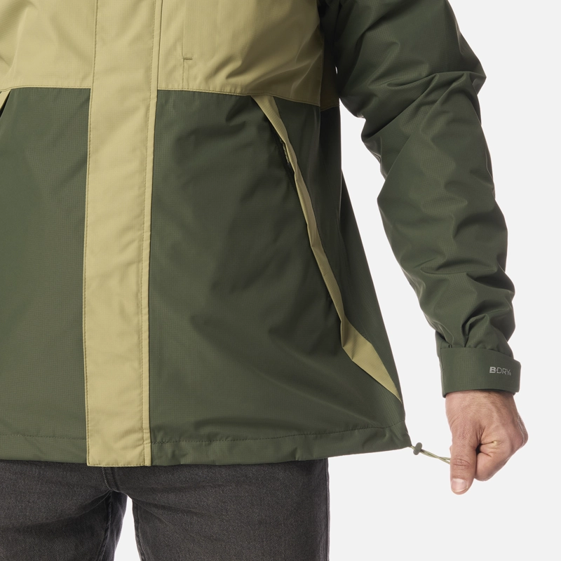 CHAQUETA HOMBRE LAKE FUSION 3 B-DRY JACKET VERDE MILITAR LIPPI - 7
