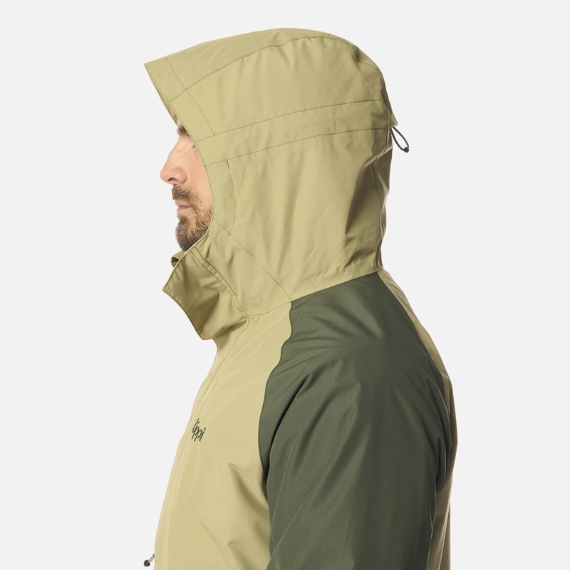 CHAQUETA HOMBRE LAKE FUSION 3 B-DRY JACKET VERDE MILITAR LIPPI - 8