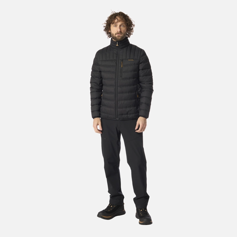 CHAQUETA HOMBRE ULTRALIVIANA NEGRO HAKA HONU - 6