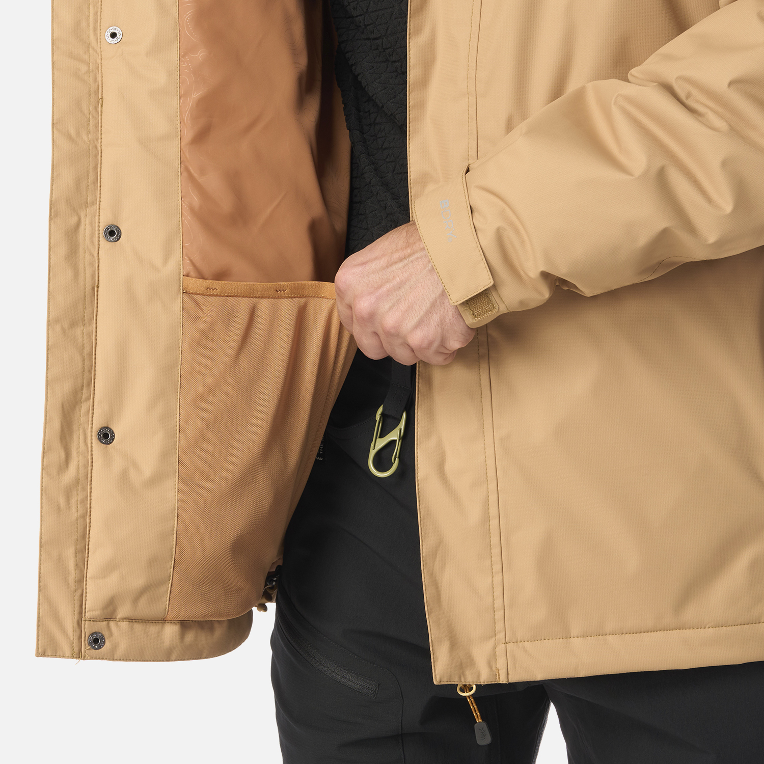 CHAQUETA HOMBRE SUNTRA STEAM-PRO HOODY JACKET CAMEL LIPPI I26 - 7