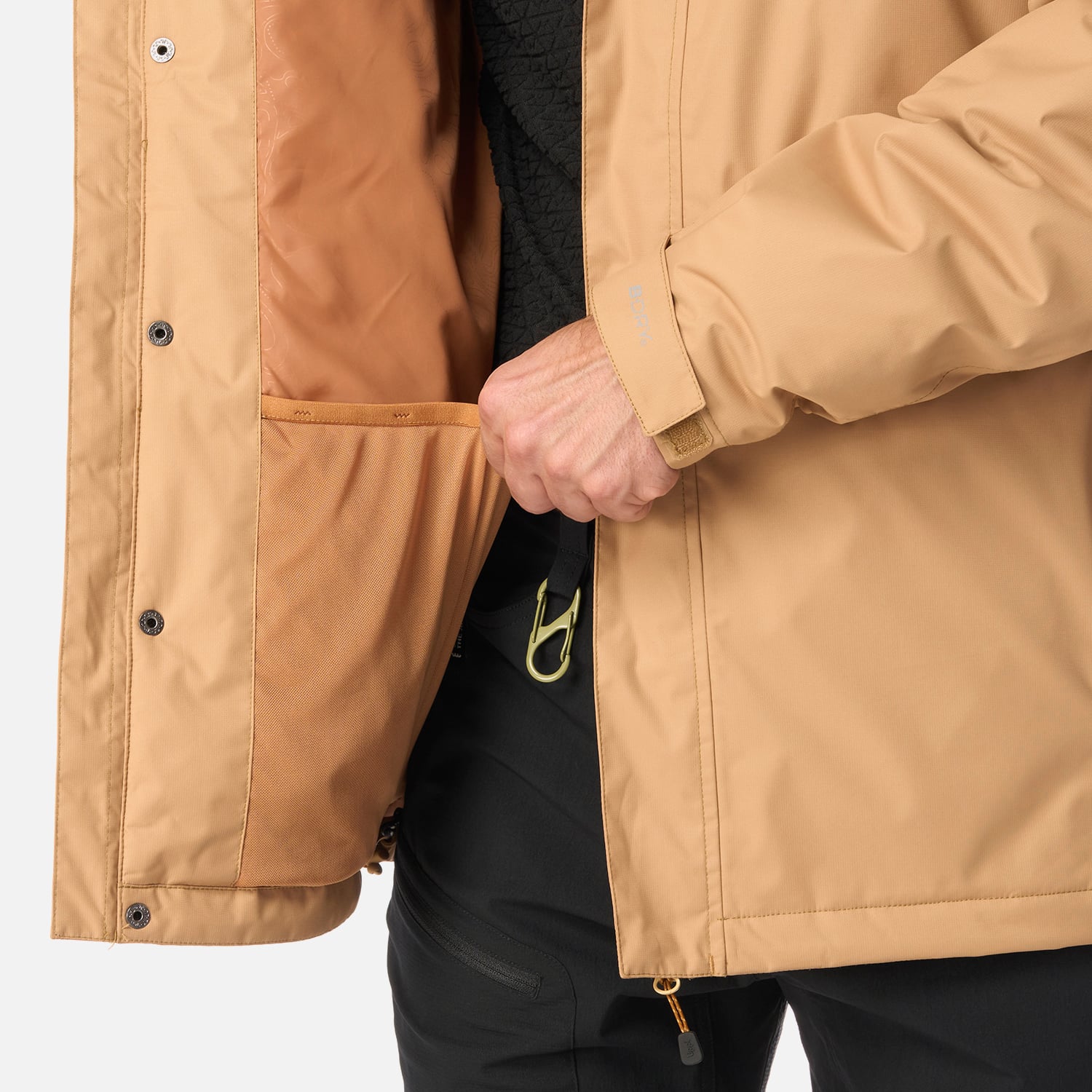 CHAQUETA HOMBRE SUNTRA STEAM-PRO HOODY JACKET CAMEL LIPPI I26 - 7