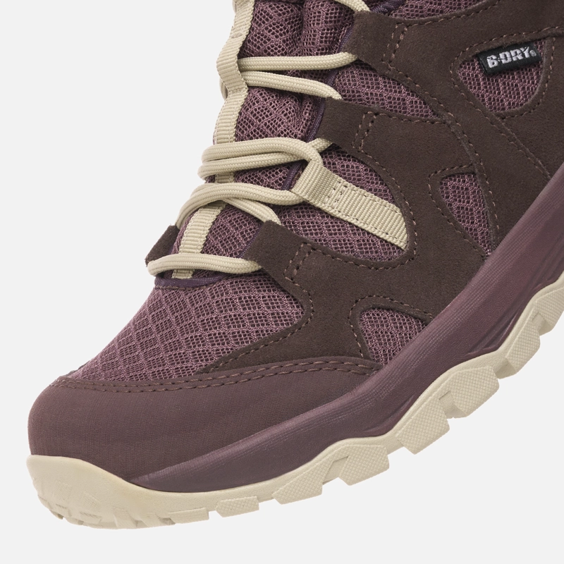 BOTIN MUJER TELLUS MID UVA OSCURO LIPPI - 7