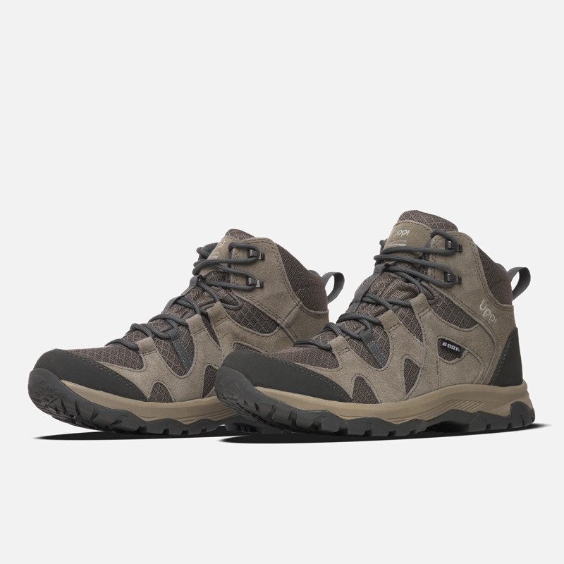 BOTIN HOMBRE TELLUS MID TAUPE OSCURO LIPPI - 4
