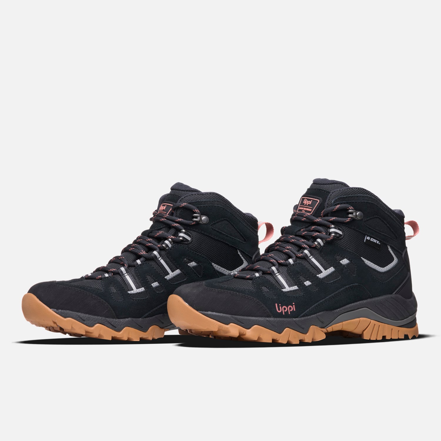 BOTIN MUJER PUELO CS HI NEGRO / CAFE LIPPI I26 - 4