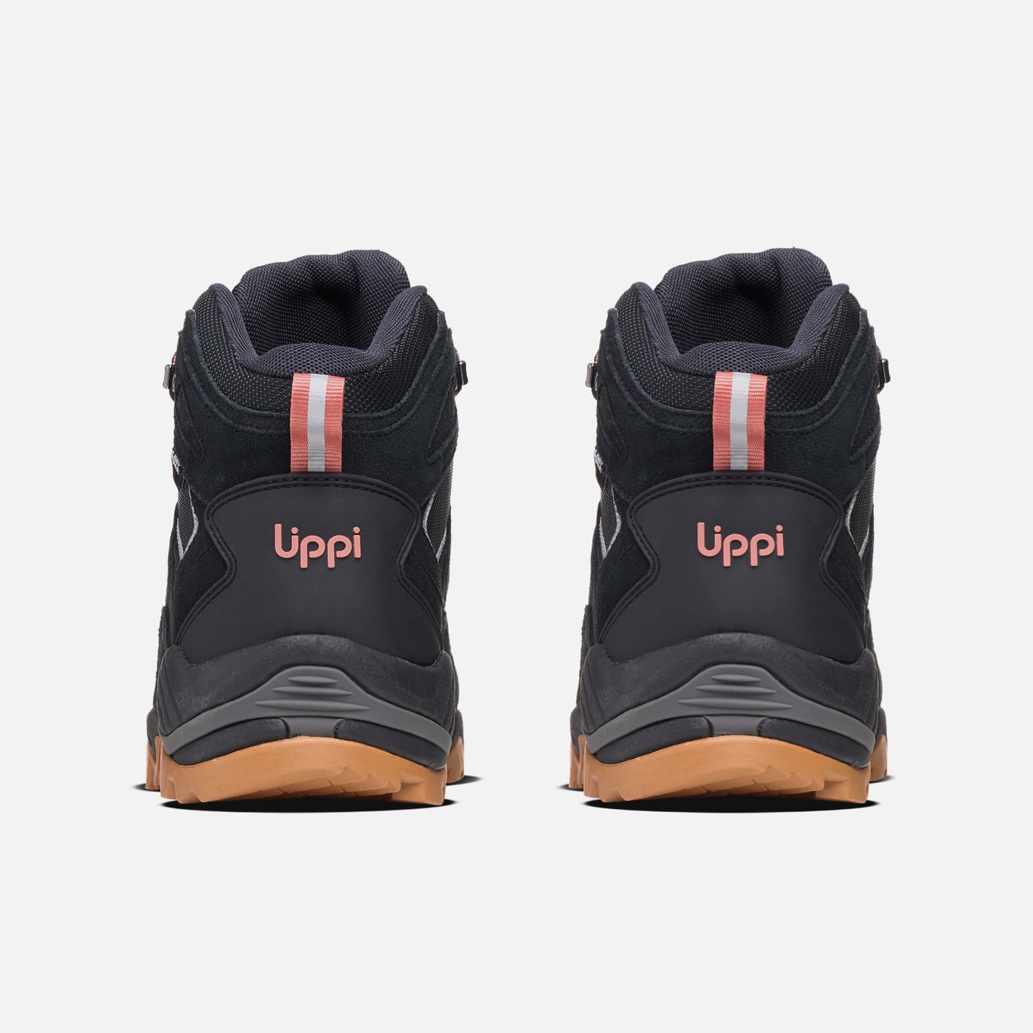 BOTIN MUJER PUELO CS HI NEGRO / CAFE LIPPI I26 - 5