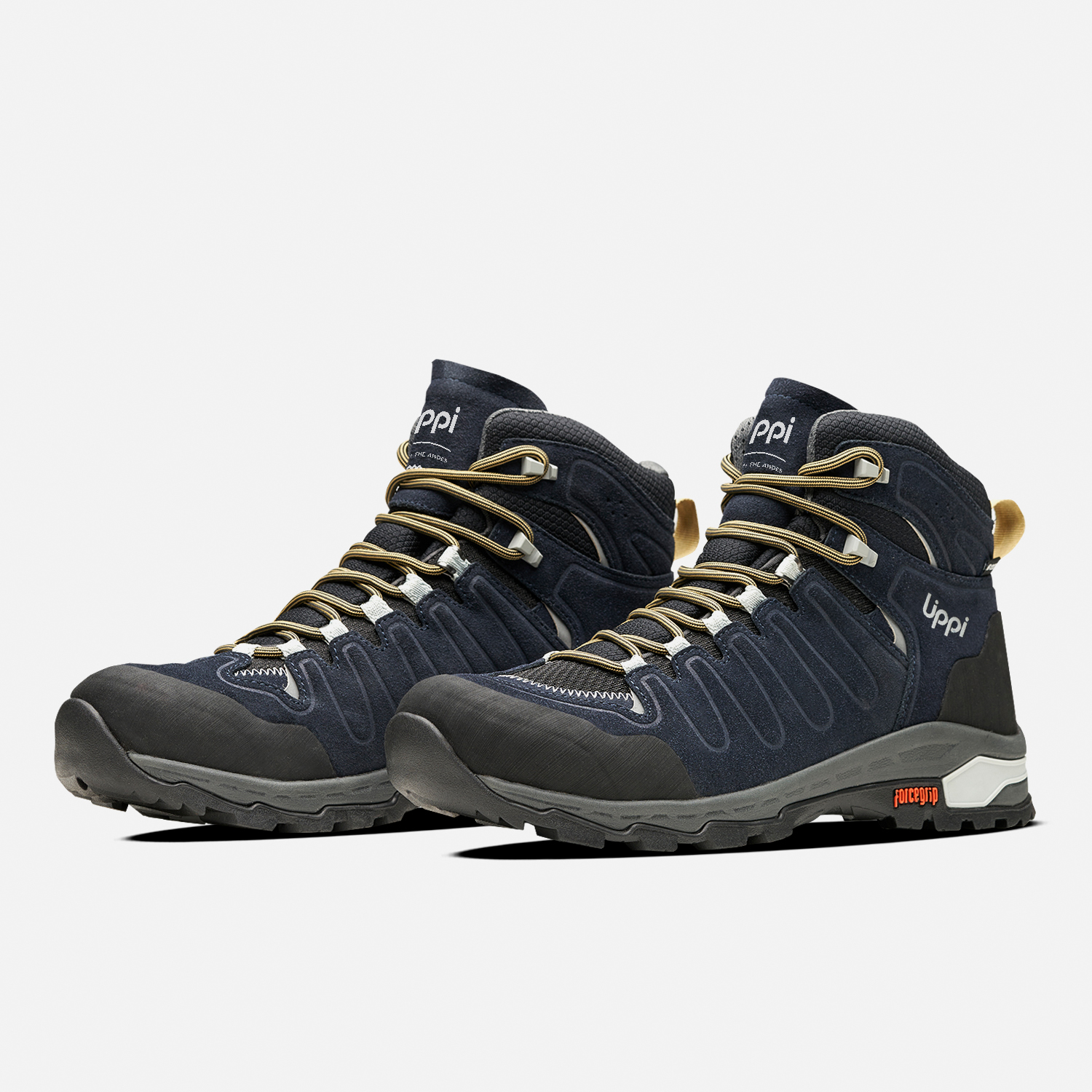 BOTIN HOMBRE ALL TERRA MID AZUL NOCHE LIPPI I26 - 4