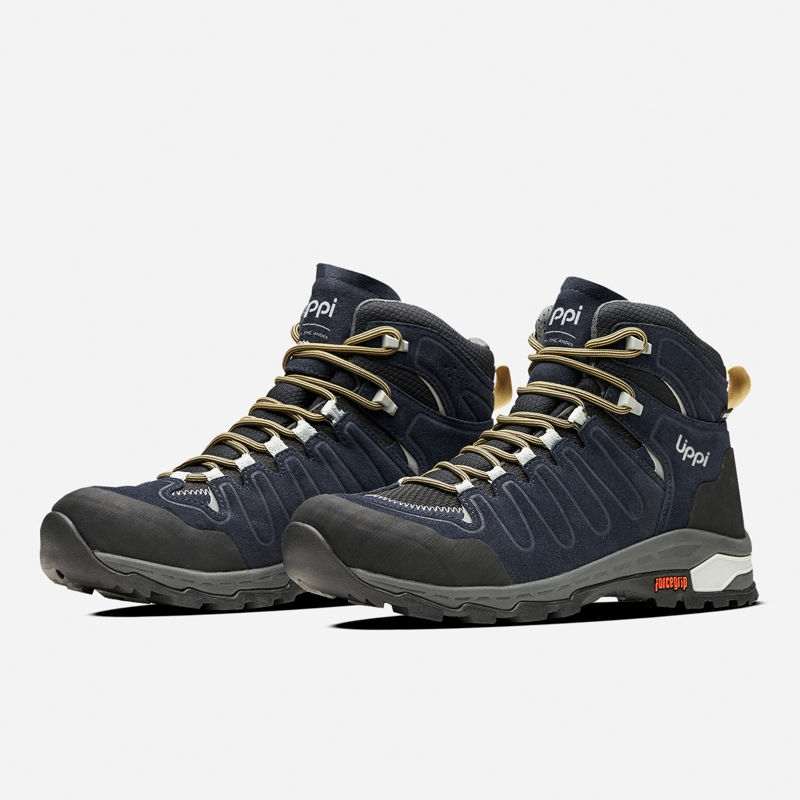 BOTIN HOMBRE ALL TERRA MID AZUL NOCHE LIPPI I26 - 4