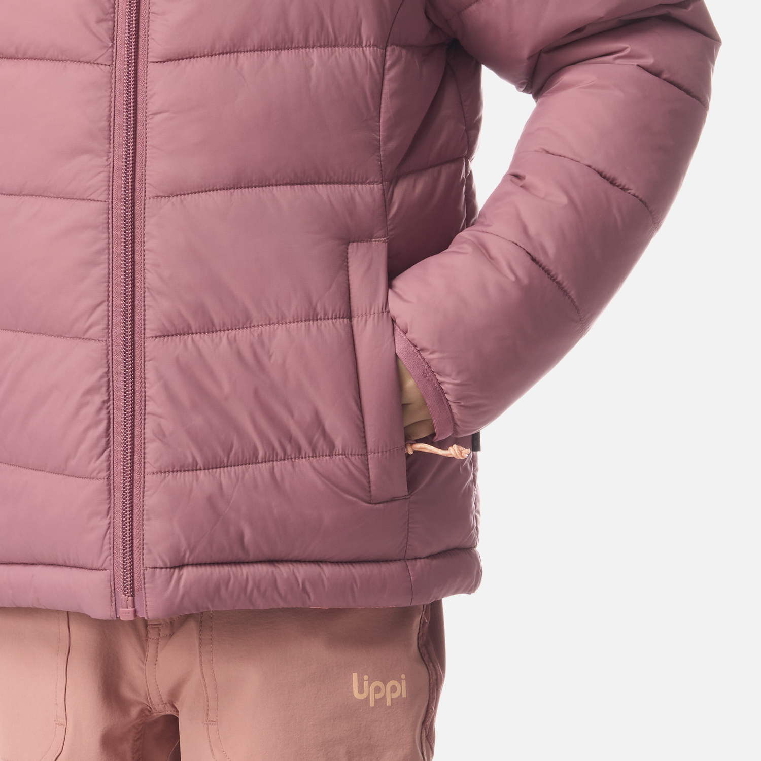 CHAQUETA NIÑA BEWARM STEAM-PRO JACKET ROSA OSCURO LIPPI I26 - 5