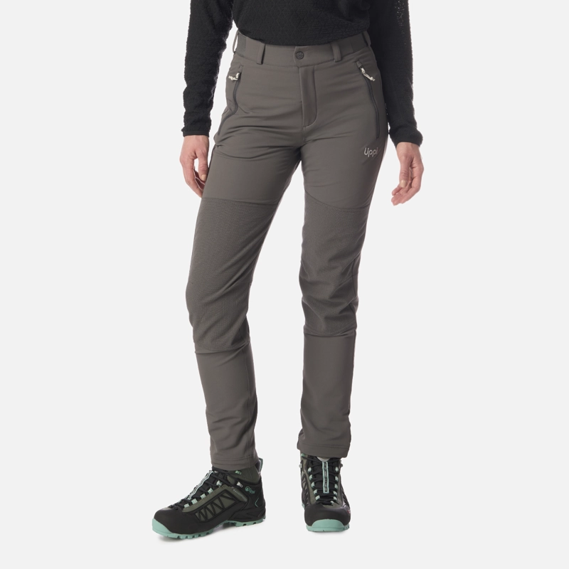 PANTALON MUJER SHELTER SOFTSHELL PANTS GRIS MEDIO LIPPI - 1