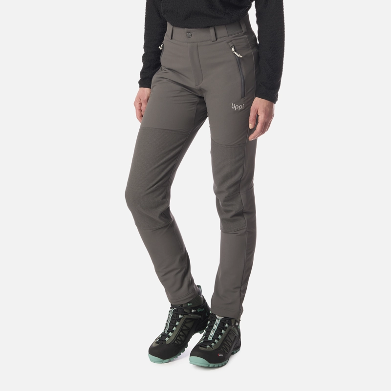 PANTALON MUJER SHELTER SOFTSHELL PANTS GRIS MEDIO LIPPI - 2