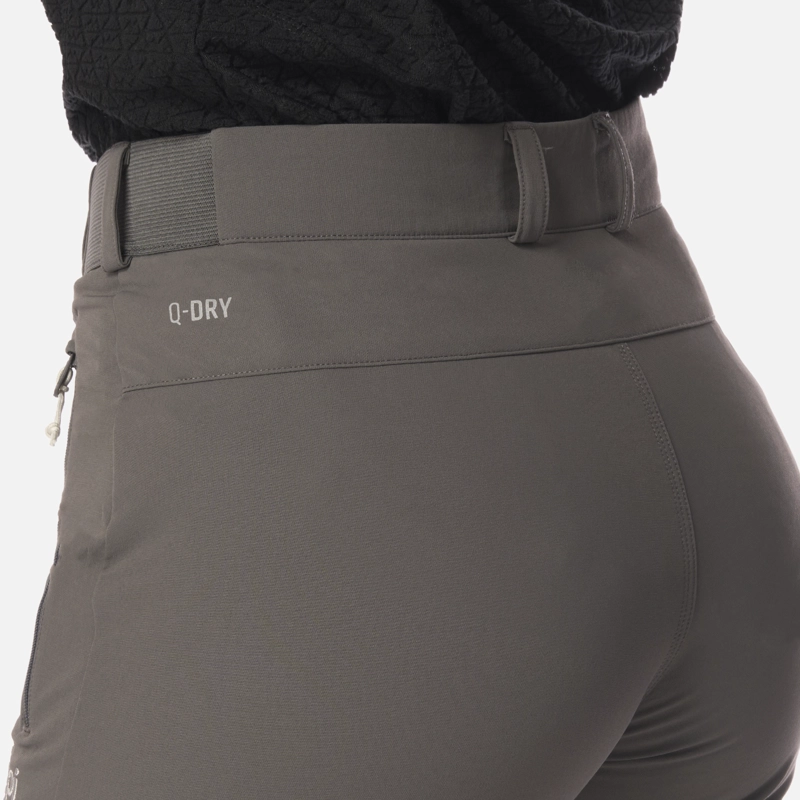 PANTALON MUJER SHELTER SOFTSHELL PANTS GRIS MEDIO LIPPI - 6