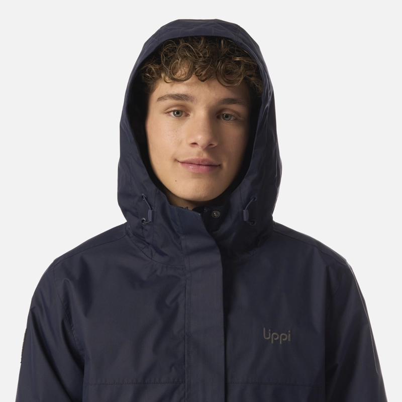 CHAQUETA TEEN BOY BLIZZARD B-DRY HOODY JACKET AZUL MARINO LIPPI - 4