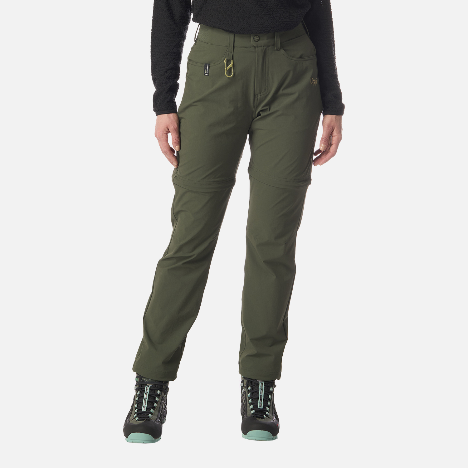 LIPPI PANTALON MUJER LENNOX Q-DRY MIX-2 PANTS VERDE MILITAR LIPPI I26