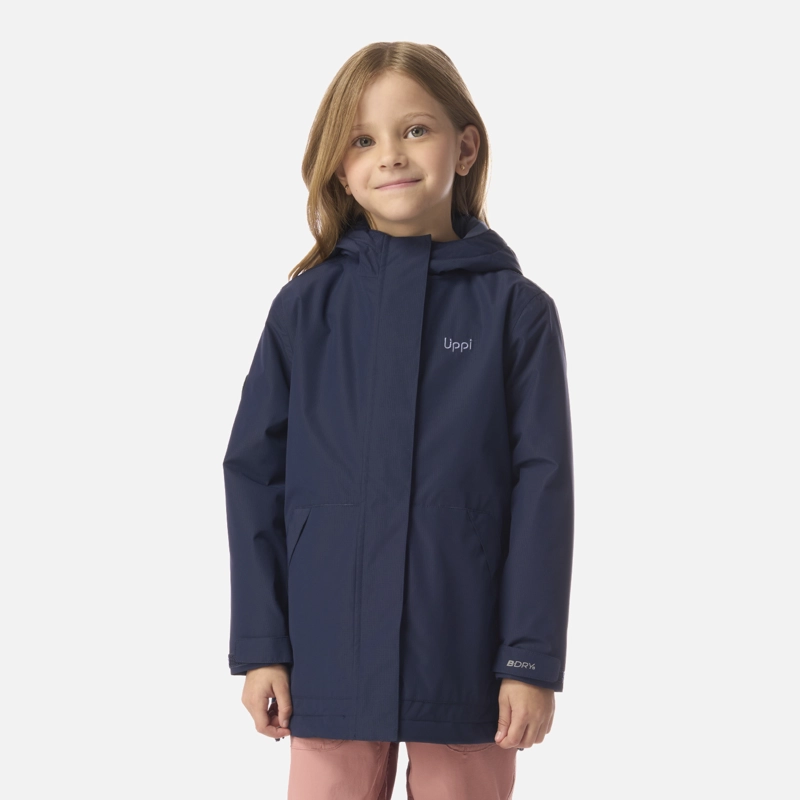 CHAQUETA NIÑA COLD PLACE B-DRY HOODY JACKET AZUL MARINO LIPPI I26 - 1