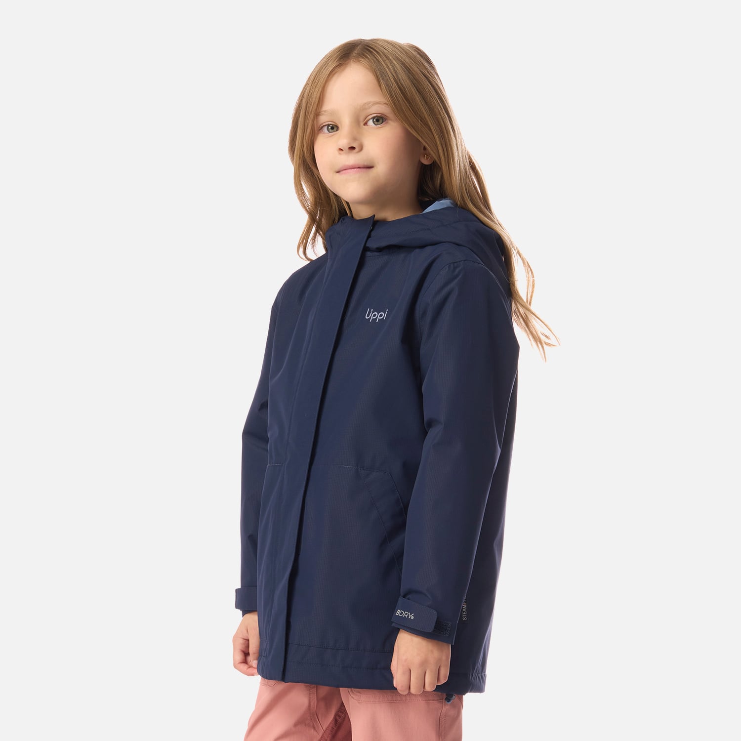 CHAQUETA NIÑA COLD PLACE B-DRY HOODY JACKET AZUL MARINO LIPPI I26 - 2