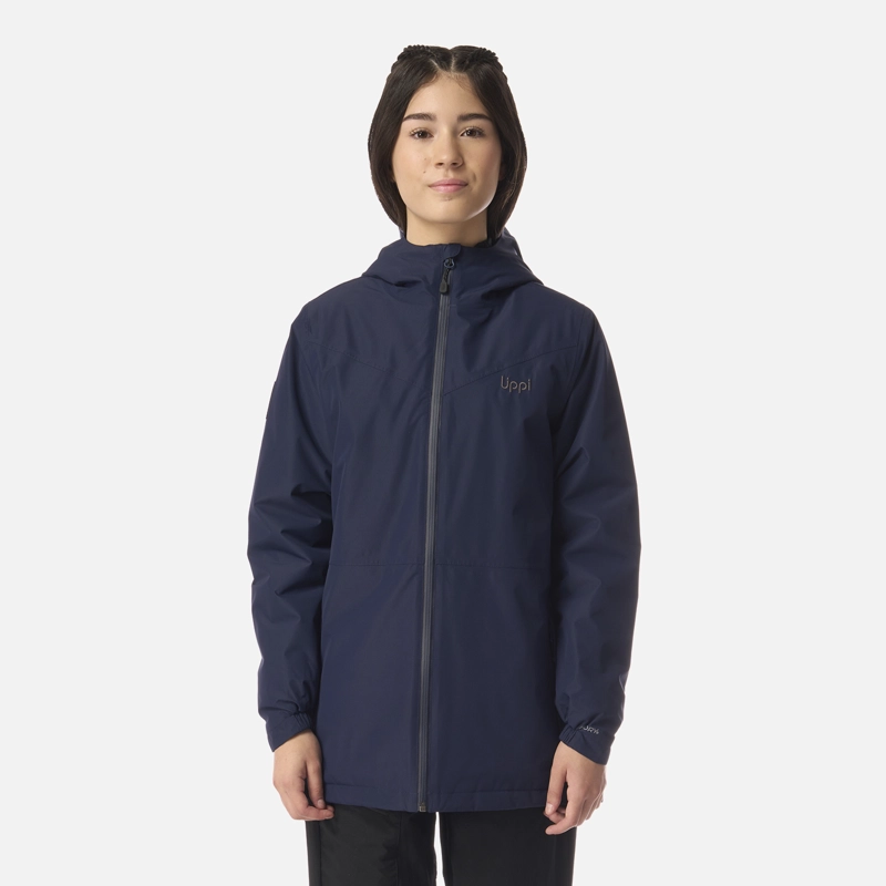 CHAQUETA TEEN GIRL COLD PLACE B-DRY HOODY JACKET AZUL MARINO LIPPI I26 - 1