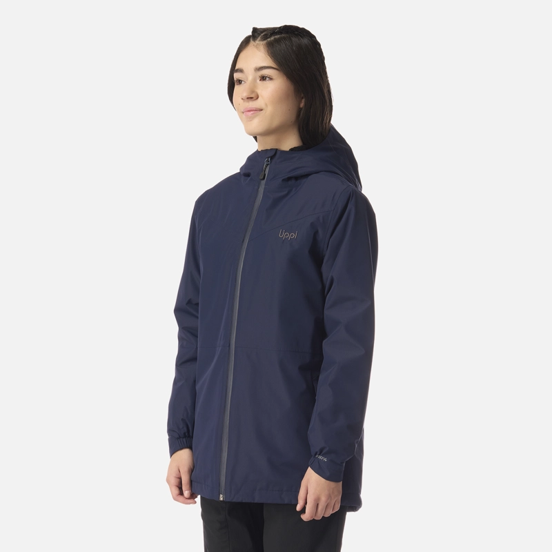 CHAQUETA TEEN GIRL COLD PLACE B-DRY HOODY JACKET AZUL MARINO LIPPI I26 - 2