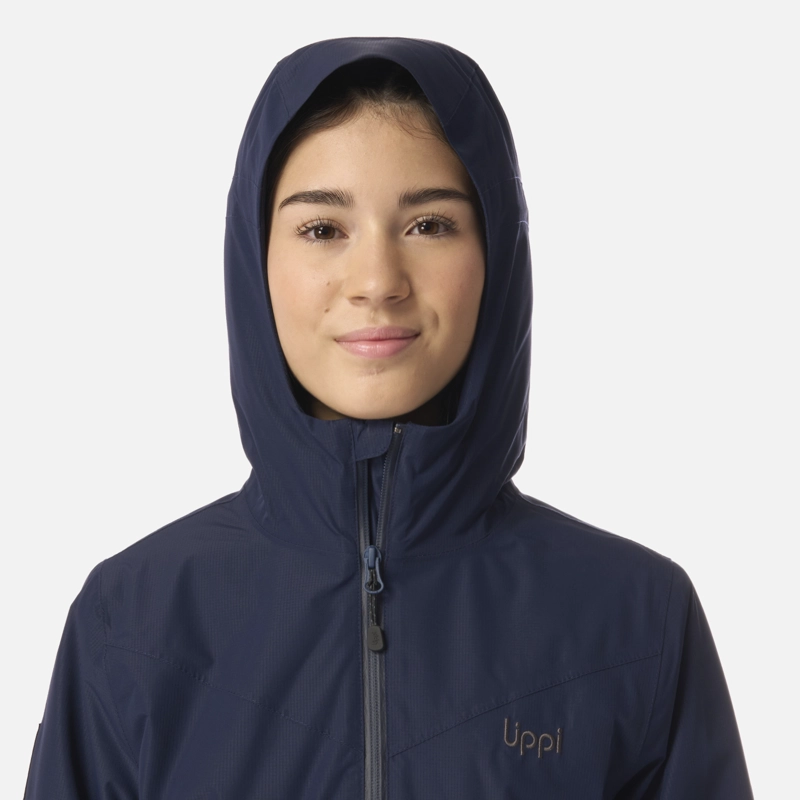 CHAQUETA TEEN GIRL COLD PLACE B-DRY HOODY JACKET AZUL MARINO LIPPI I26 - 4