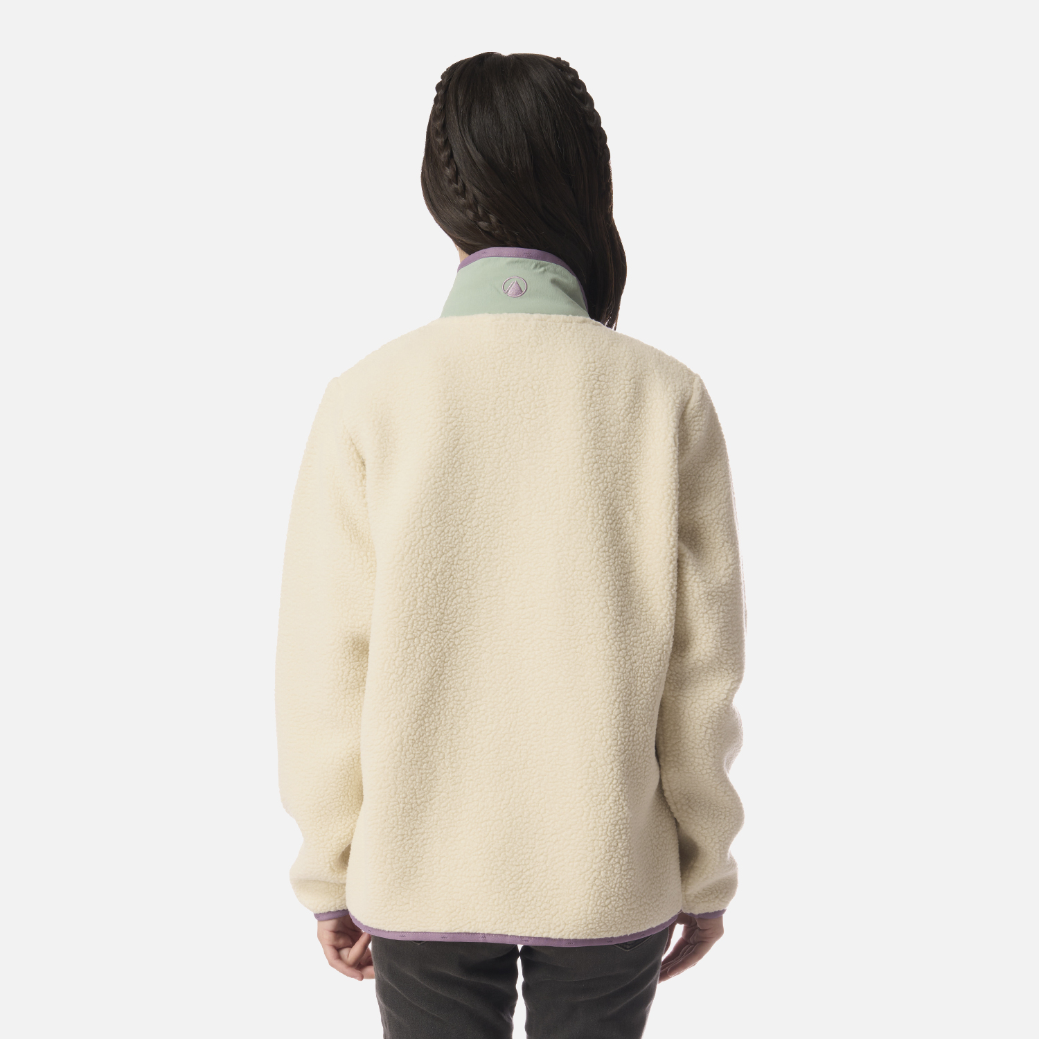 POLAR TEEN GIRL GLACIAR SHERPA-PRO JACKET BEIGE LIPPI I26 - 3