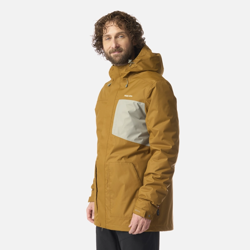 CHAQUETA HOMBRE TERRANOVA MOSTAZA OSCURO HAKA HONU - 2