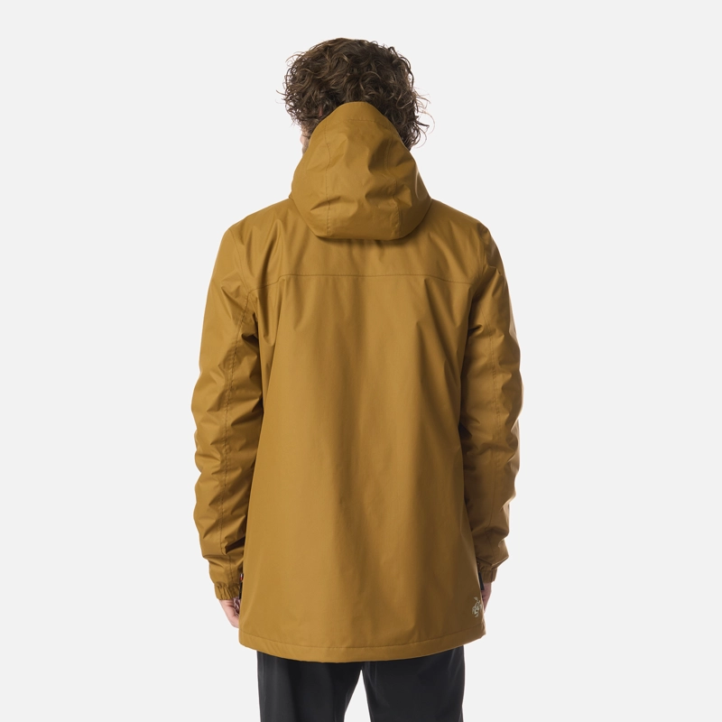 CHAQUETA HOMBRE TERRANOVA MOSTAZA OSCURO HAKA HONU - 3