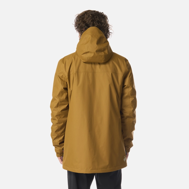 CHAQUETA HOMBRE TERRANOVA MOSTAZA OSCURO HAKA HONU - 3