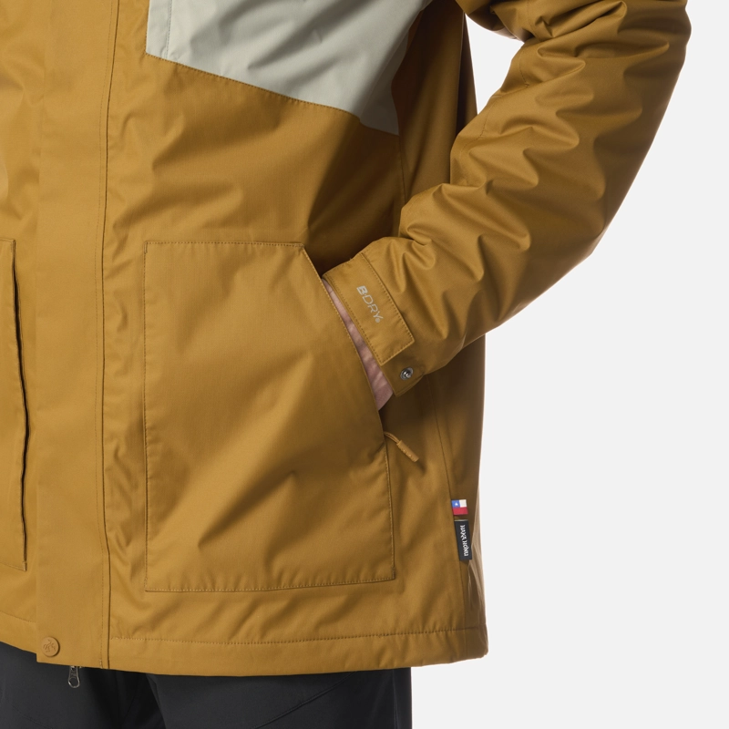 CHAQUETA HOMBRE TERRANOVA MOSTAZA OSCURO HAKA HONU - 5