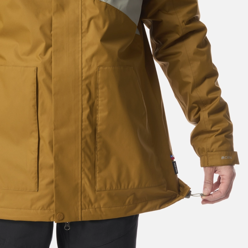 CHAQUETA HOMBRE TERRANOVA MOSTAZA OSCURO HAKA HONU - 6