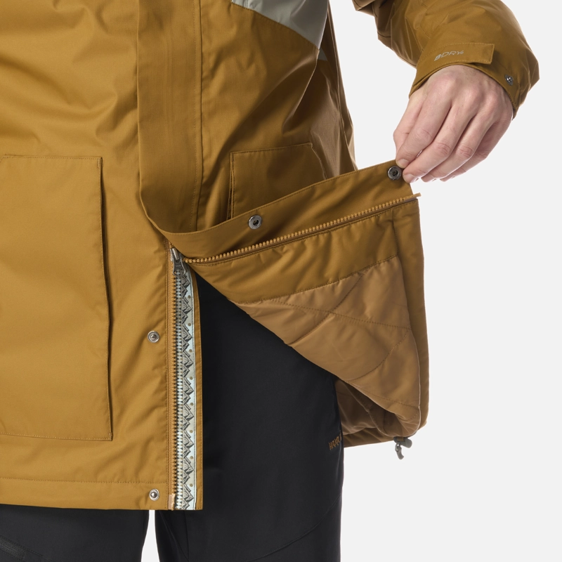 CHAQUETA HOMBRE TERRANOVA MOSTAZA OSCURO HAKA HONU - 7