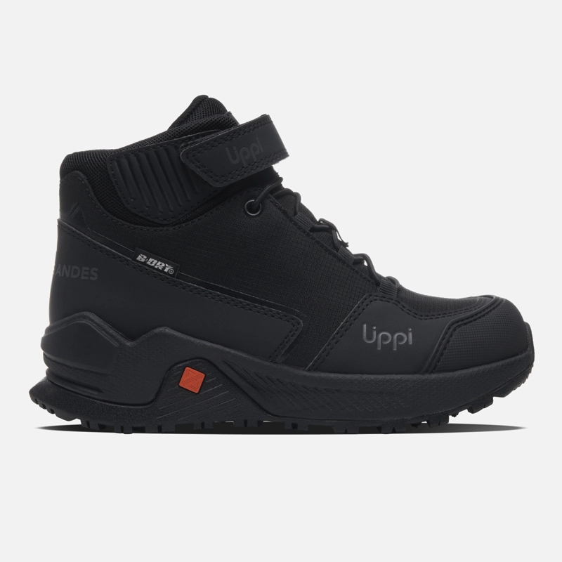 ZAPATILLA UNISEX MOTION MID KIDS B-DRY NEGRO LIPPI I26 - 1