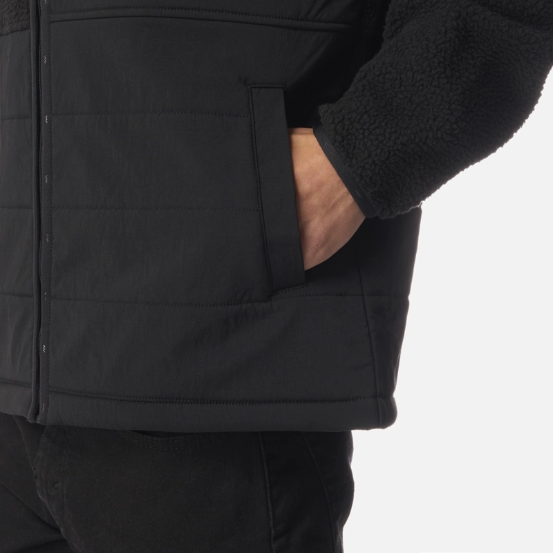 POLAR TEEN BOY GLACIAR SHERPA-PRO JACKET NEGRO LIPPI I26 - 5