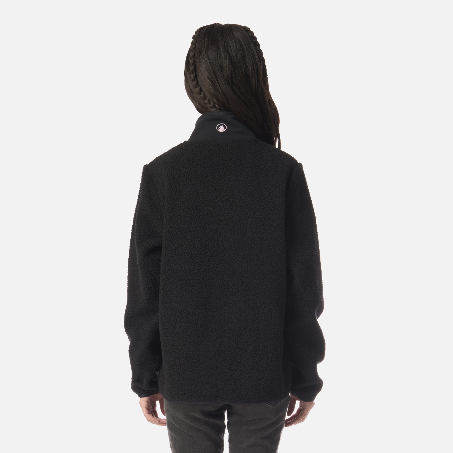 POLAR TEEN GIRL GLACIAR SHERPA-PRO JACKET NEGRO LIPPI I26 - 3