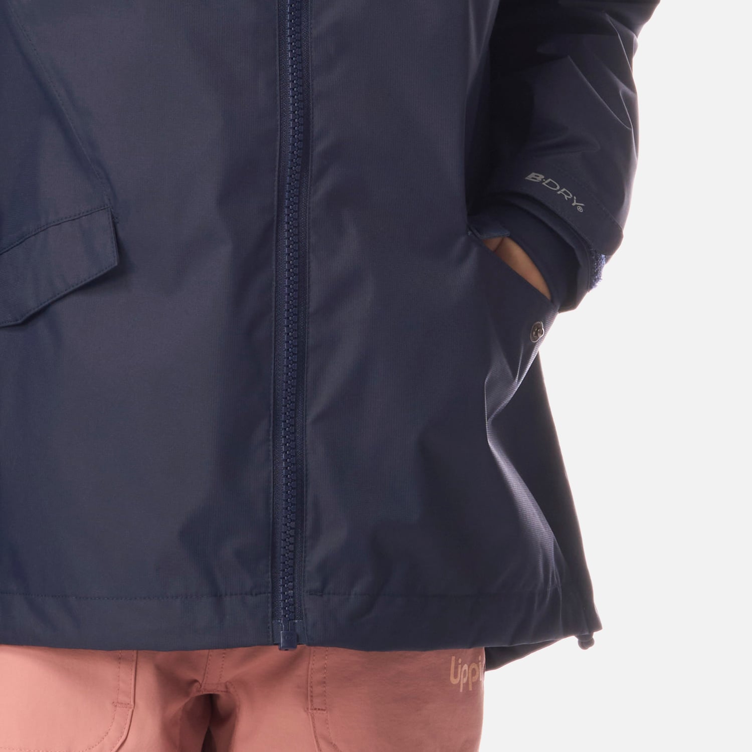 CHAQUETA NIÑA SNOWBALL FUSION-3 HOODY JACKET AZUL MARINO LIPPI I26 - 6