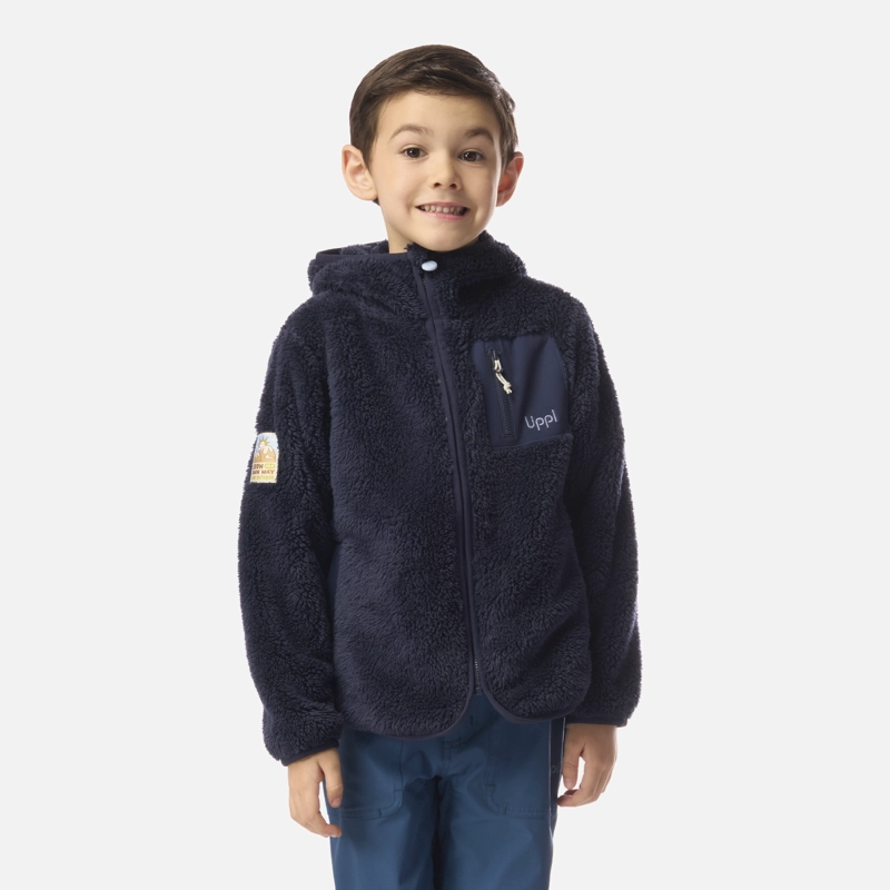 POLAR NIÑO BEAR SHAGGY-PRO HOODY JACKET AZUL MARINO LIPPI - 1