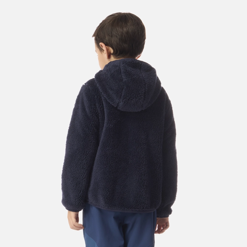POLAR NIÑO BEAR SHAGGY-PRO HOODY JACKET AZUL MARINO LIPPI - 2