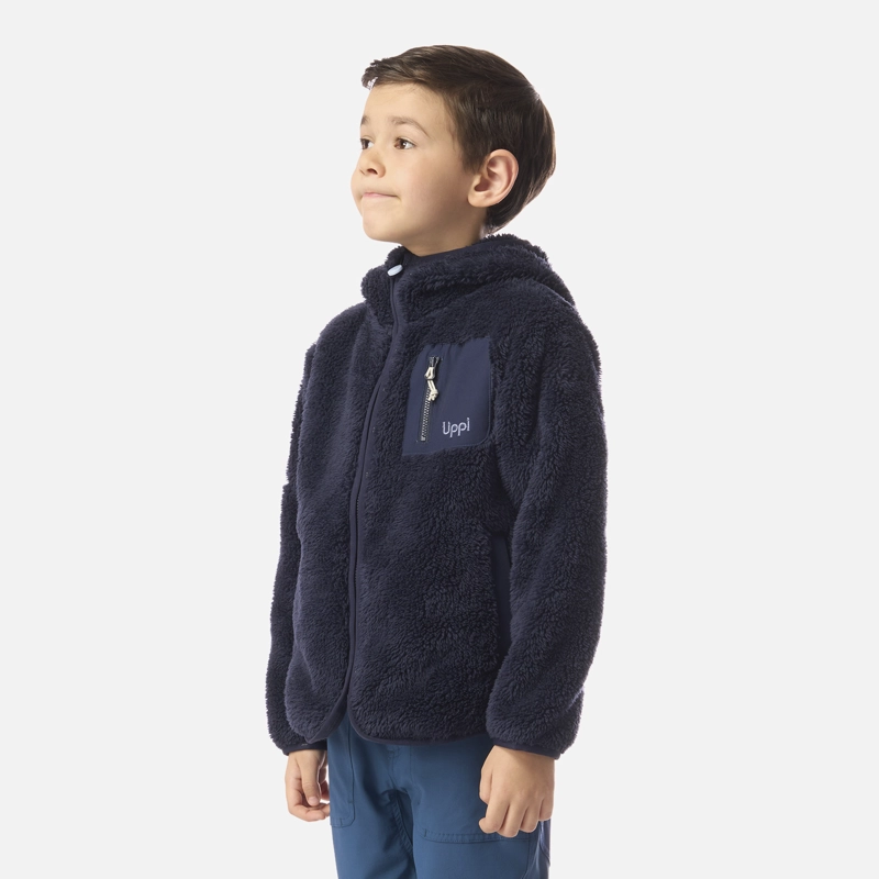 POLAR NIÑO BEAR SHAGGY-PRO HOODY JACKET AZUL MARINO LIPPI - 3
