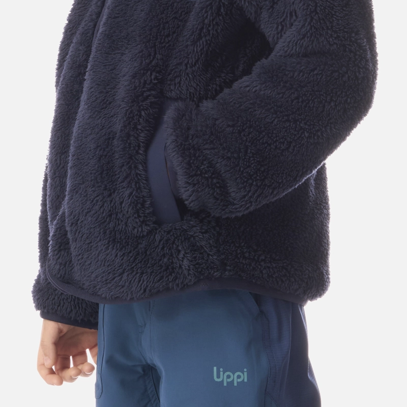POLAR NIÑO BEAR SHAGGY-PRO HOODY JACKET AZUL MARINO LIPPI - 5