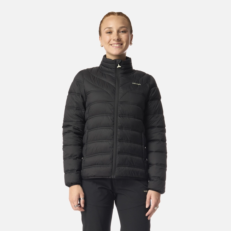 HAKA HONU CHAQUETA MUJER ULTRALIVIANA NEGRO HAKA HONU