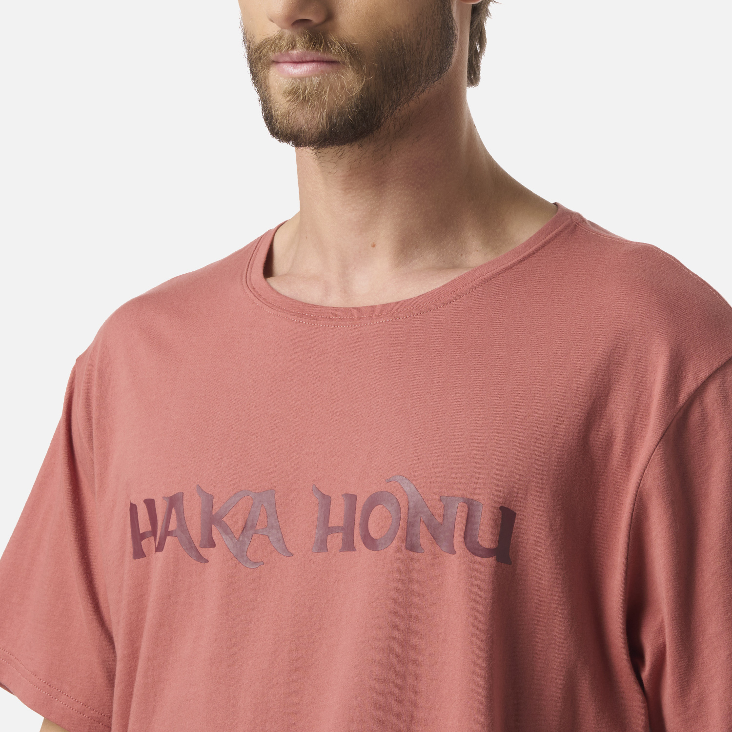 POLERA HOMBRE LOGO TERRACOTA CLARO HAKA HONU - 4