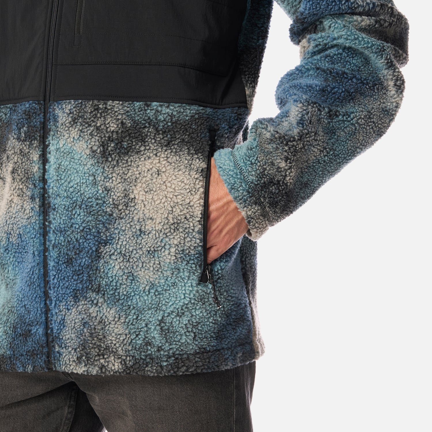 POLAR HOMBRE GLACIAR SHERPA-PRO JACKET PRINT NEGRO LIPPI I26 - 5