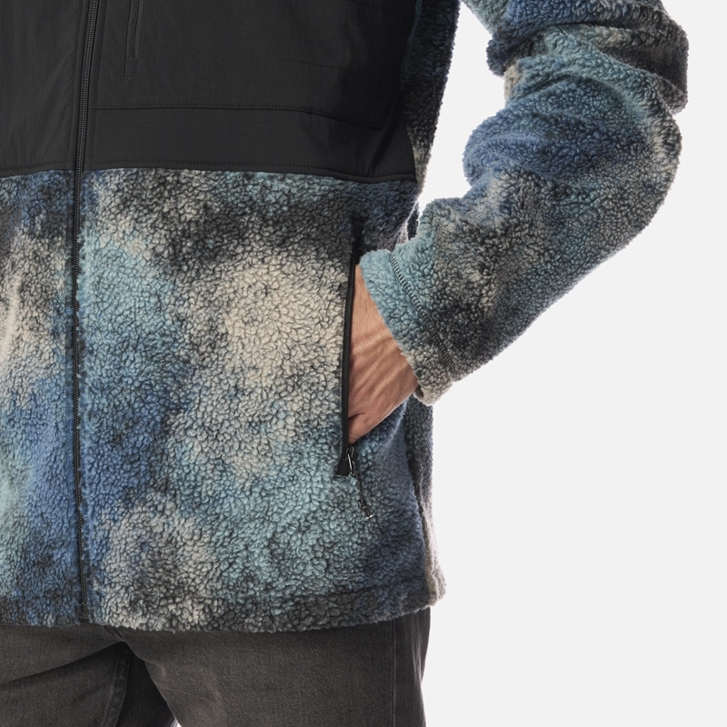POLAR HOMBRE GLACIAR SHERPA-PRO JACKET PRINT NEGRO LIPPI I26 - 5