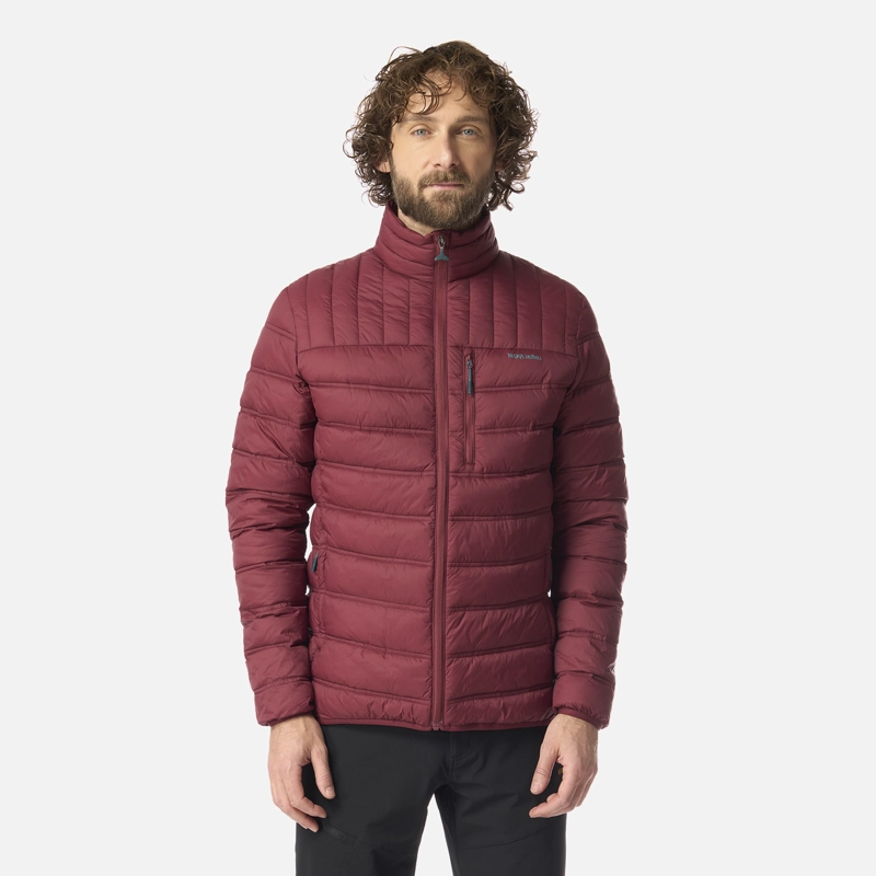 HAKA HONU CHAQUETA HOMBRE ULTRALIVIANA VINO HAKA HONU
