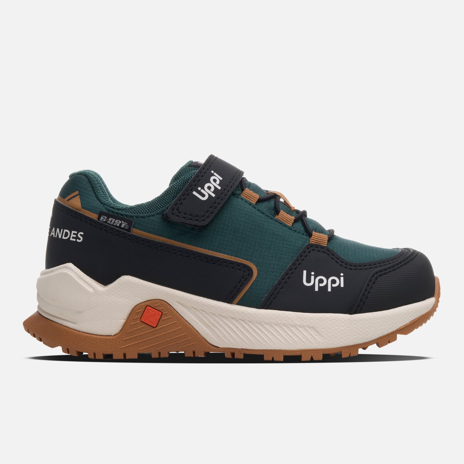 ZAPATILLA NIÑO MOTION LOW KIDS B-DRY PETROLEO LIPPI I26 - 1