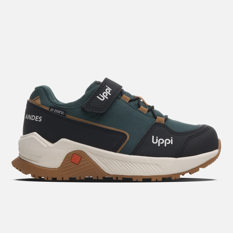 ZAPATILLA NIÑO MOTION LOW KIDS B-DRY PETROLEO LIPPI I26 - 1