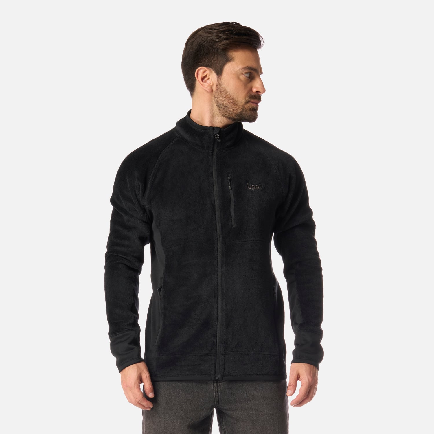 POLAR HOMBRE NUMAN SHAGGY-PRO JACKET NEGRO LIPPI I26 - 1