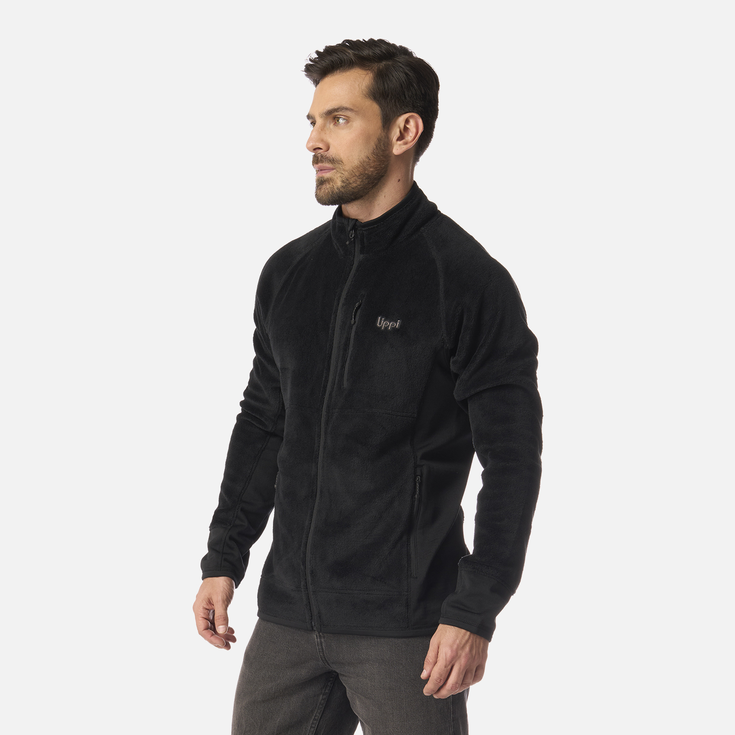 POLAR HOMBRE NUMAN SHAGGY-PRO JACKET NEGRO LIPPI I26 - 2