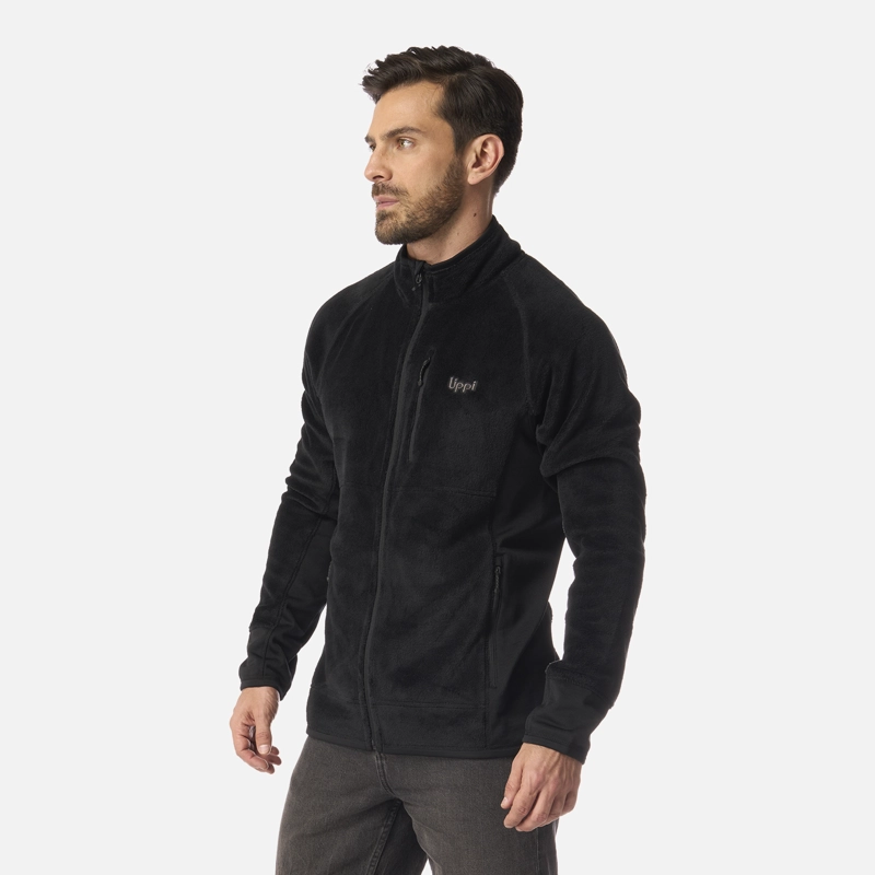 POLAR HOMBRE NUMAN SHAGGY-PRO JACKET NEGRO LIPPI I26 - 2
