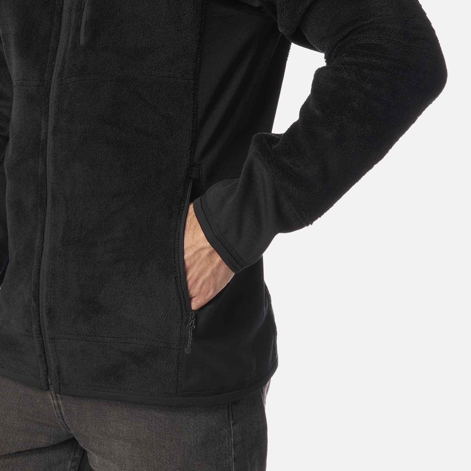 POLAR HOMBRE NUMAN SHAGGY-PRO JACKET NEGRO LIPPI I26 - 5