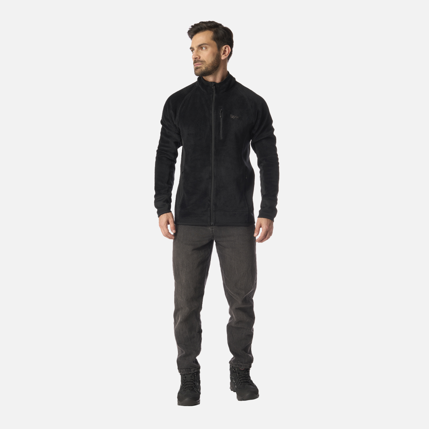 POLAR HOMBRE NUMAN SHAGGY-PRO JACKET NEGRO LIPPI I26 - 6